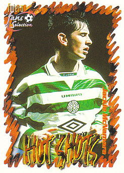 Jackie McNamara Celtic Glasgow 1999 Futera Fans' Selection #47